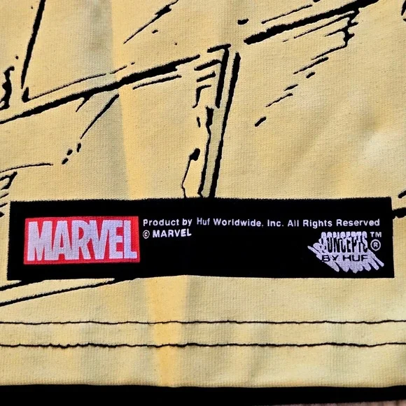 HUF x Marvel Venom All Over Print Black Shirt Mens Small New With Tags - Picture 6 of 9